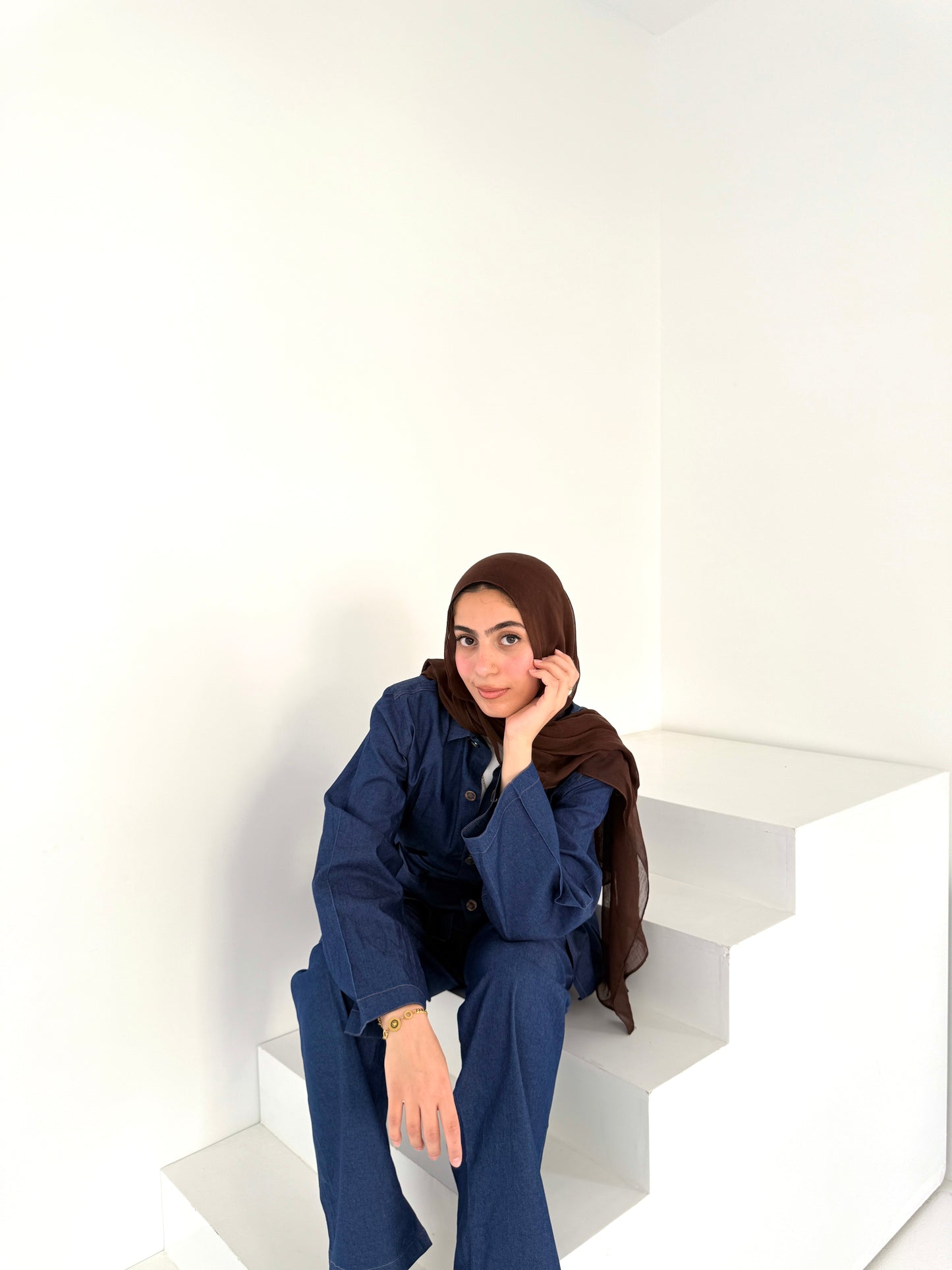 denim set