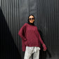 Cozy cloud pullover
