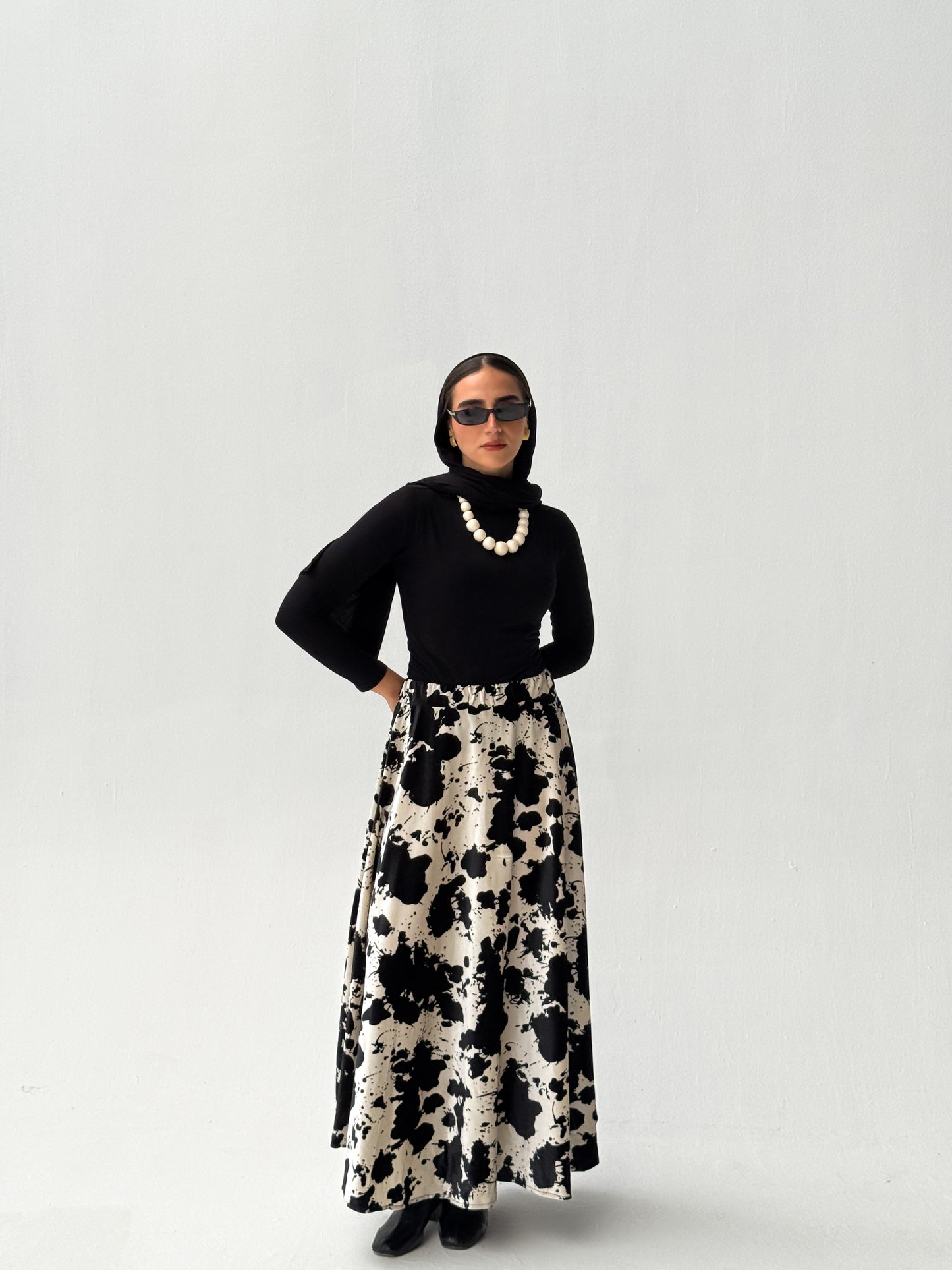 velvet skirt