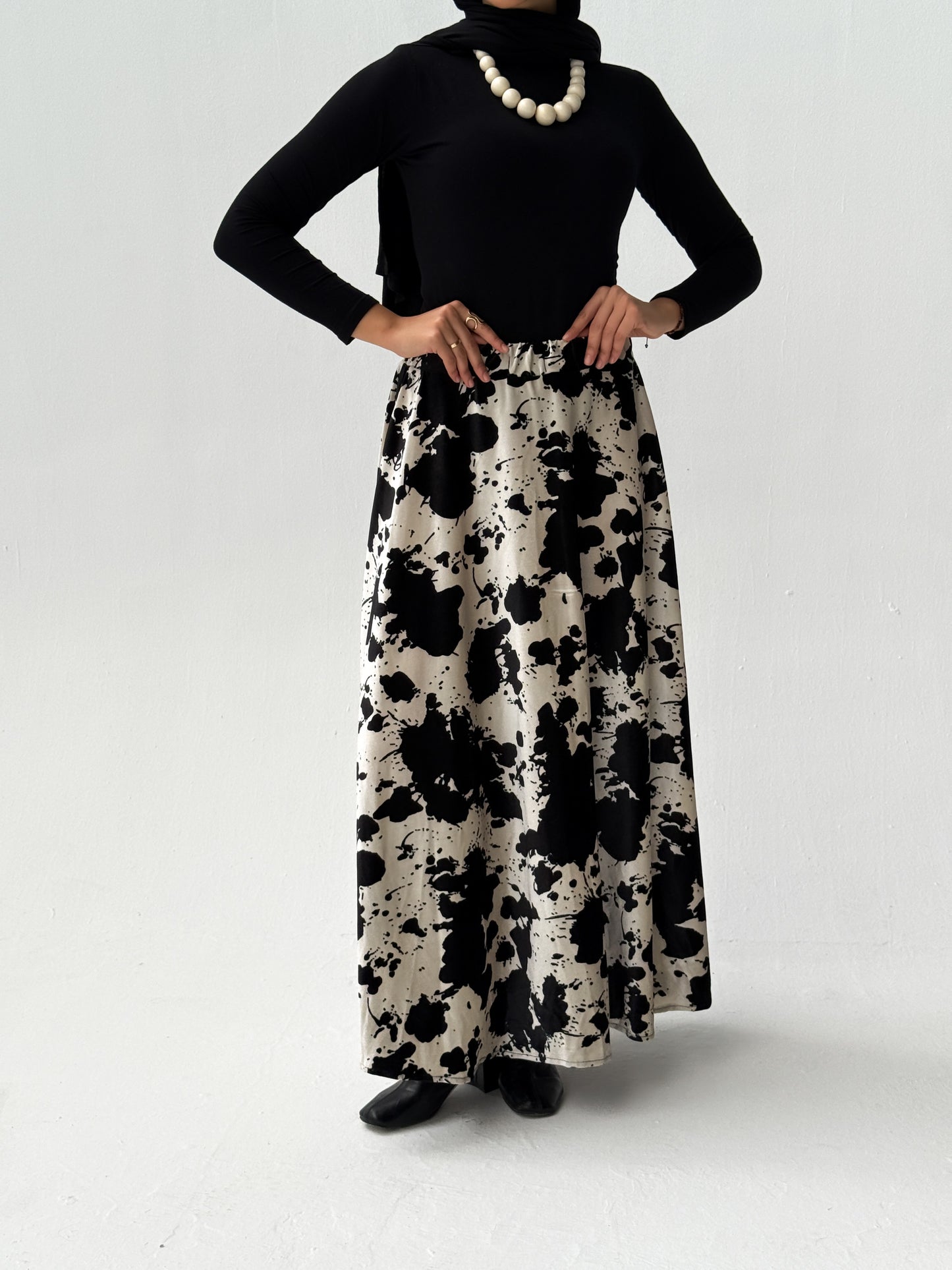 velvet skirt